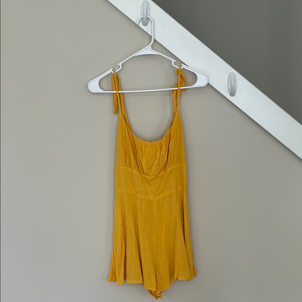 Urban Outfitters Yellow Jumpsuit